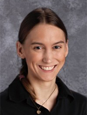 Megan Abbot, religion teacher at the Notre Dame Academy catholic all-girls school in Covington, Northern Kentucky.