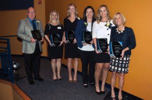 All 2017 Athletics Hall of Fame Recipients at the Notre Dame Academy catholic all-girls school in Covington, Northern Kentucky.