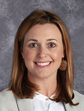 Amber Grayson, the assistant principal at the Notre Dame Academy catholic all-girls school in Covington, Northern Kentucky.