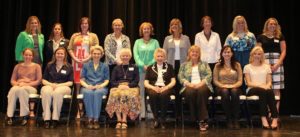 The 2014 Athletic Hall of Fame Inductees at the Notre Dame Academy catholic all-girls school in Covington, Northern Kentucky. 