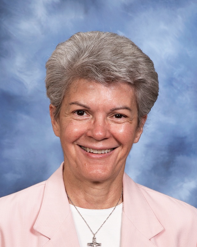 Sr. Judine Lambert, SND, member of the Board of Directors at the Notre Dame Academy catholic all-girls school in Covington, Northern Kentucky.