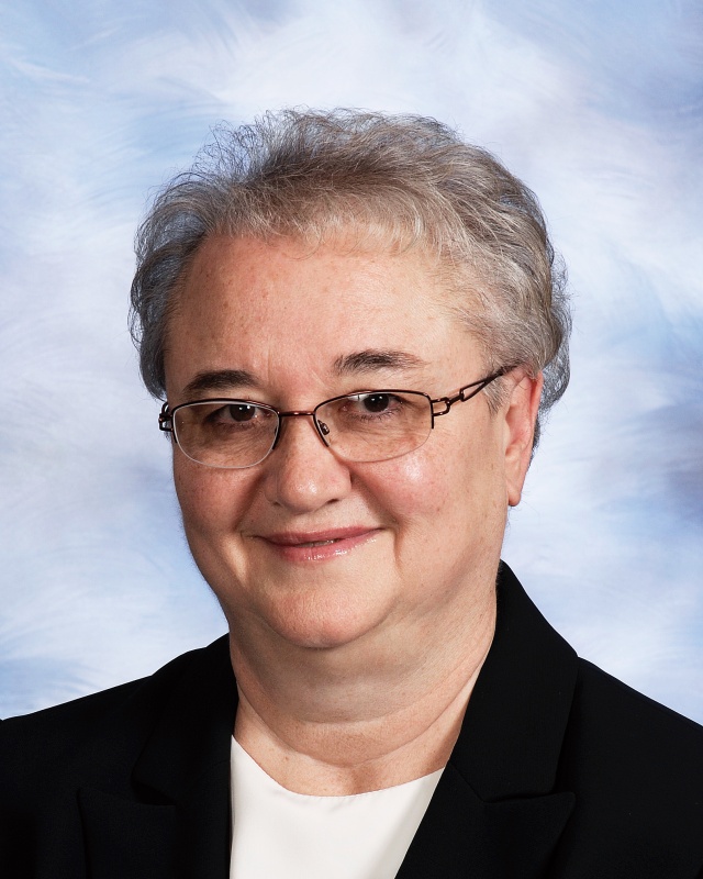 Sister Marla Monahan, alumnae from the Notre Dame Academy catholic all-girls school in Covington, Northern Kentucky