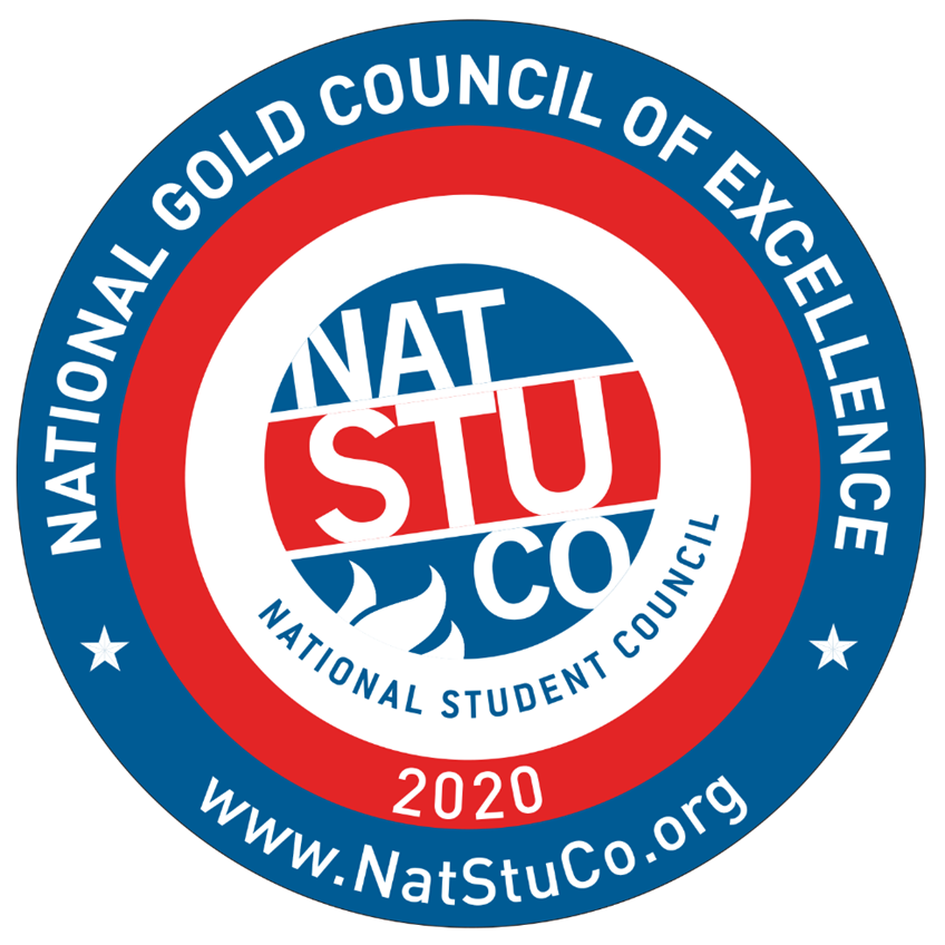 National Gold Council of Excellence badge.